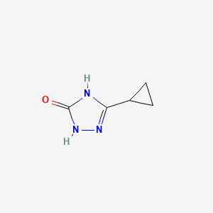 3-cyclopropyl-4,5-dihydro-1H-1,2,4-triazol-5-one
