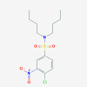 N,N-Dibutyl-4-chloro-3-nitro-benzenesulfonamide