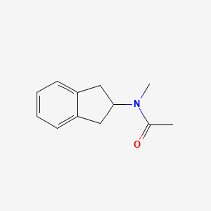 N-(2,3-Dihydro-1H-inden-2-yl)-N-methylacetamide