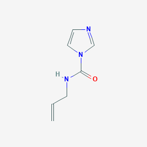 molecular formula C7H9N3O B8772595 N-allyl-1H-imidazole-1-carboxamide 
