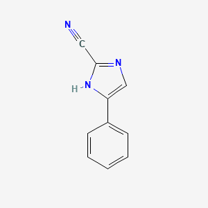 4-phenyl-1H-imidazole-2-carbonitrile