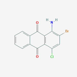 1-Amino-2-bromo-4-chloroanthracene-9,10-dione