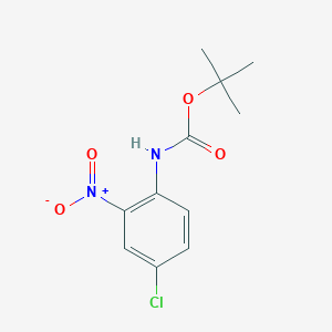 Tert-butyl 4-chloro-2-nitrophenylcarbamate