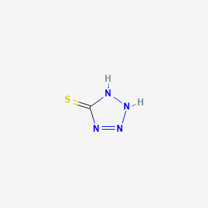 molecular formula CH2N4S B8772707 1H-tetrazole-5-thiol 