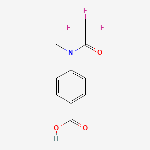 Benzoic acid, 4-[methyl(trifluoroacetyl)amino]-