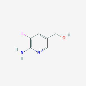 (6-Amino-5-iodopyridin-3-yl)methanol