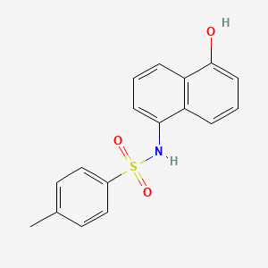Benzenesulfonamide, N-(5-hydroxy-1-naphthalenyl)-4-methyl-