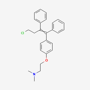 2-[4-(4-chloro-1,2-diphenylbut-1-enyl)phenoxy]-N,N-dimethylethanamine