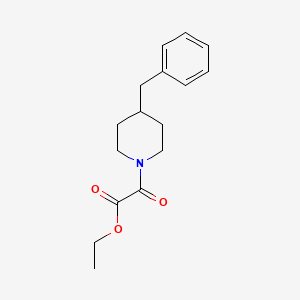 molecular formula C16H21NO3 B8772874 Ethyl (4-benzylpiperidin-1-yl)(oxo)acetate 