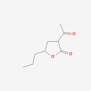 3-Acetyl-5-propyldihydrofuran-2(3h)-one