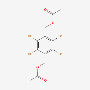 2,3,5,6-Tetrabromo-p-xylene-alpha,alpha'-diyl diacetate