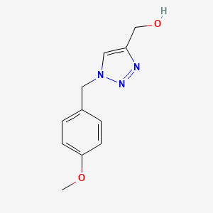 (1-(4-methoxybenzyl)-1H-1,2,3-triazol-4-yl)methanol