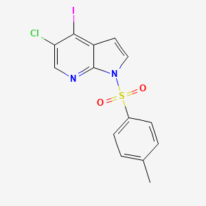 5-chloro-4-iodo-1-tosyl-1H-pyrrolo[2,3-b]pyridine