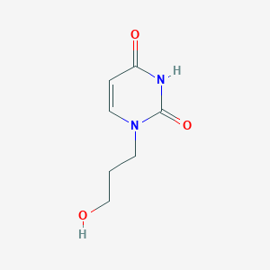 1-(3-hydroxypropyl)-2,4(1H,3H)-pyrimidinedione