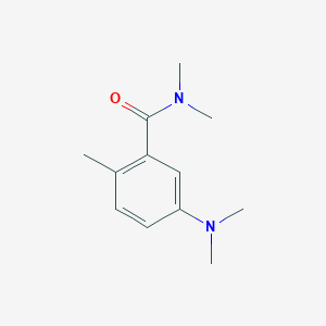 Benzamide, 5-(dimethylamino)-N,N,2-trimethyl-