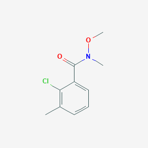2-Chloro-N-methoxy-N,3-dimethylbenzamide