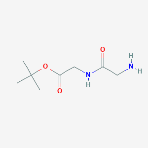 molecular formula C8H16N2O3 B8773087 Gly-NH-CH2-Boc 