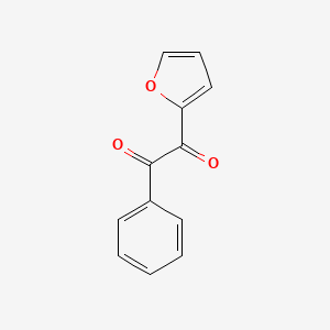 molecular formula C12H8O3 B8773109 Benzoyl-furoyl CAS No. 86358-28-3