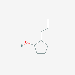 molecular formula C8H14O B8773334 2-Allylcyclopentanol 