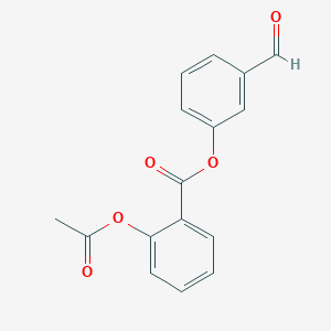 3-Formylphenyl 2-acetoxybenzoate