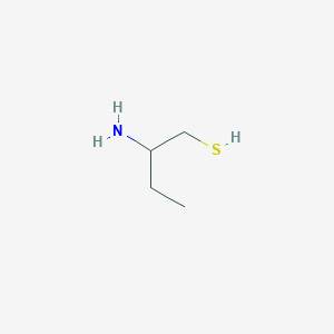 molecular formula C4H11NS B8773443 2-Aminobutane-1-thiol CAS No. 3572-05-2
