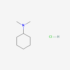 molecular formula C8H18ClN B8773472 Cyclohexyldimethylammonium chloride CAS No. 2498-24-0