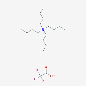 molecular formula C18H36F3NO2 B8773519 Tetrabutyl-ammonium trifluoroacetate 