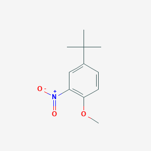molecular formula C11H15NO3 B8773781 4-Tert-butyl-1-methoxy-2-nitrobenzene 