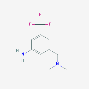 3-((Dimethylamino)methyl)-5-(trifluoromethyl)benzenamine