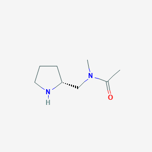 (R)-2-[(N-acetyl-N-methylamino)methyl]pyrrolidine