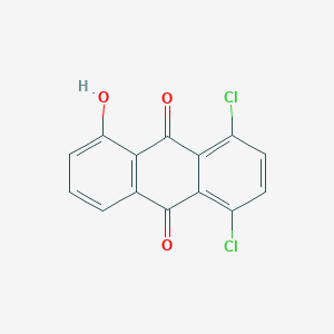 1,4-dichloro-5-hydroxy-9,10-Anthracenedione