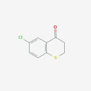 molecular formula C9H7ClOS B087741 6-Chlorothiochroman-4-one CAS No. 13735-12-1