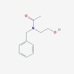 molecular formula C11H15NO2 B8774147 N-benzyl-N-(2-hydroxyethyl)acetamide CAS No. 15568-60-2