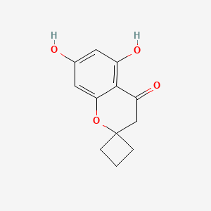 5,7-Dihydroxyspiro[chroman-2,1'-cyclobutan]-4-one