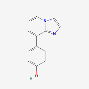 4-(Imidazo[1,2-a]pyridin-8-yl)phenol