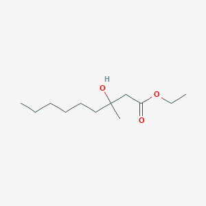 B8774353 Ethyl 3-hydroxy-3-methylnonanoate CAS No. 5464-72-2