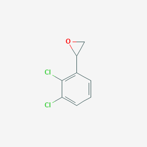 molecular formula C8H6Cl2O B8774415 2-(2,3-dichlorophenyl)oxirane 