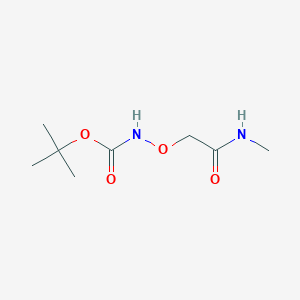 Tert-butyl 2-(methylamino)-2-oxoethoxycarbamate