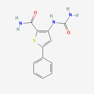molecular formula C12H11N3O2S B8774709 IKK-2 Inhibitor XI 