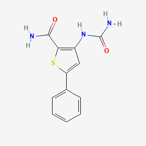 3-(Carbamoylamino)-5-Phenylthiophene-2-Carboxamide
