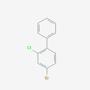 molecular formula C12H8BrCl B8774715 4-Bromo-2-chlorobiphenyl 