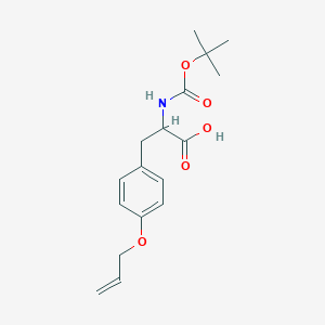 molecular formula C17H23NO5 B8774743 Boc-Tyr(OAllyl)-OH 