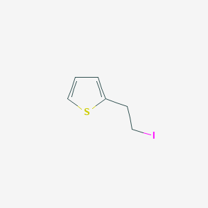 molecular formula C6H7IS B8774760 2-(2-Iodoethyl)thiophene CAS No. 92138-63-1