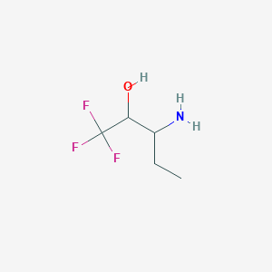 3-Amino-1,1,1-trifluoropentan-2-ol
