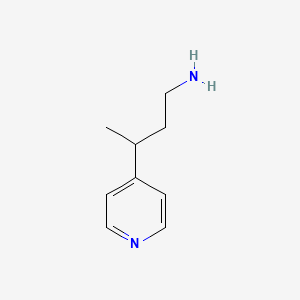 3-(Pyridin-4-yl)butan-1-amine