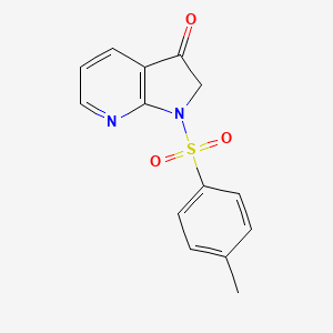 1-Tosyl-1H-pyrrolo[2,3-b]pyridin-3(2H)-one