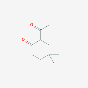 2-Acetyl-4,4-dimethyl-cyclohexanone