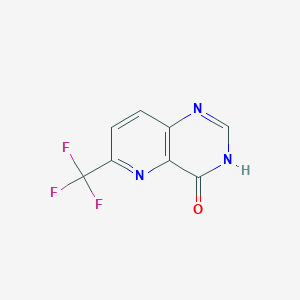 6-(Trifluoromethyl)pyrido[3,2-d]pyrimidin-4(3H)-one