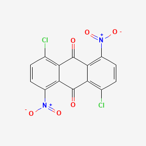 1,5-Dichloro-4,8-dinitroanthracene-9,10-dione