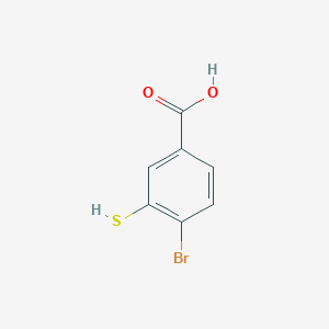 4-Bromo-3-mercaptobenzoic acid